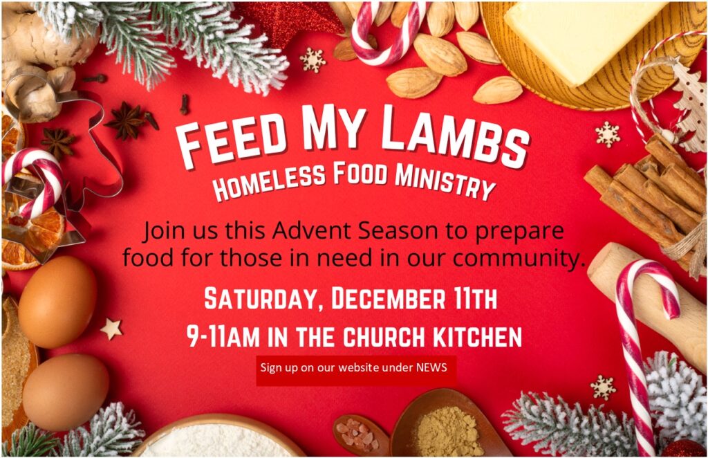 FEED MY LAMBS Immanuel Lutheran Church & School